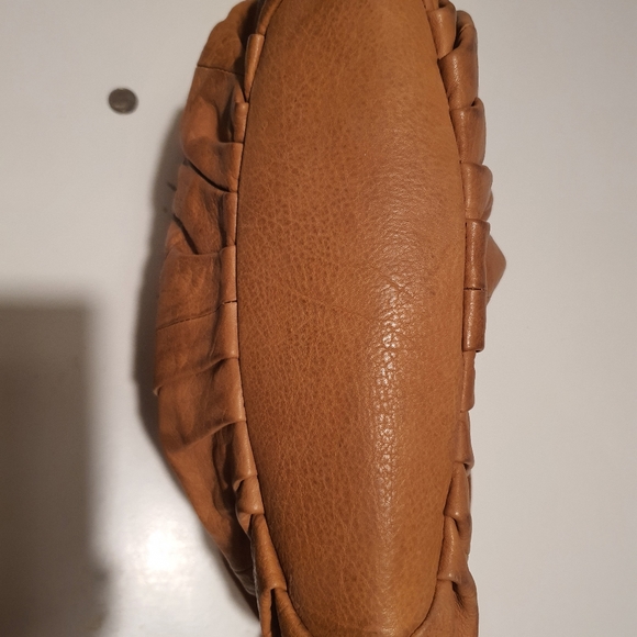 Tan Leather Handbag Gabee - Picture 6 of 7